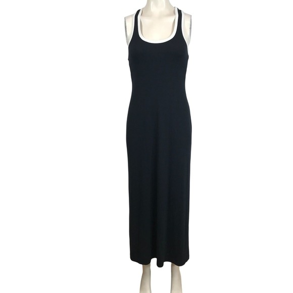 FREE PEOPLE FREE-EST - WOMENS XS -BLACK SLEEVELESS RACER BACK TANK DRESS - Picture 1 of 8
